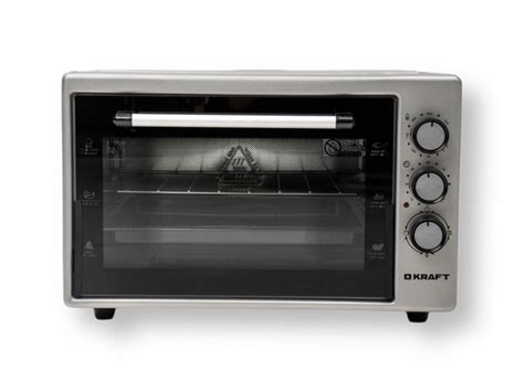 Характеристики KRAFT Мини-печь KF-MO3801, серый подробное описание ...
