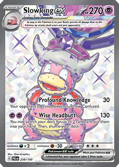 Slowking Ex Paldea Evolved Tcg Card Database Pokemon