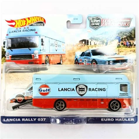 Promo Hot Wheels Premium Team Transport Mattel Lancia Rally Diskon Di Seller Lutofia