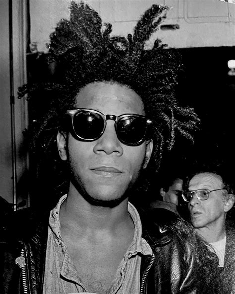 Jean Michel Basquiat At Keith Harings Exhibit At Eclectic Vibes