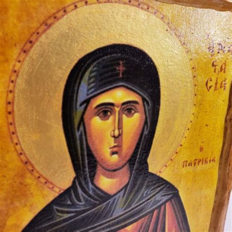 Saint Anastasia The Patrician Greek Orthodox Monastery Byzantine Icon