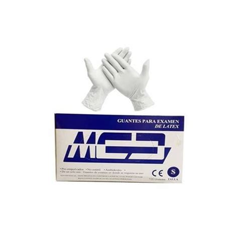 Guantes De Examen Látex Talla S X 100 Unidades MCD Farmadon La