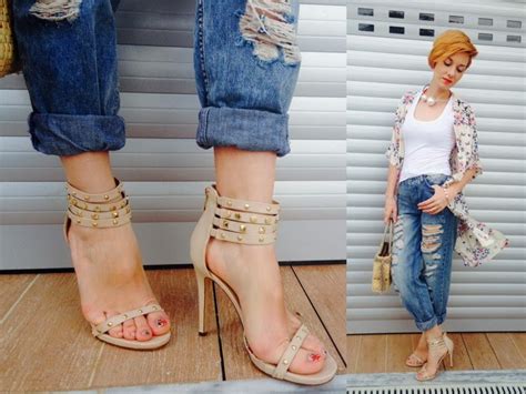 Lilibebek Nude Sandals And The Long Kimono