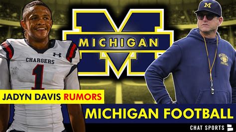 Jadyn Davis Commitment Rumors, Bryce Underwood MANIA + Michigan