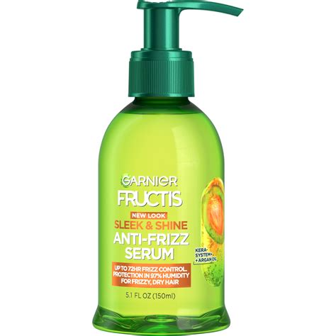 Garnier Fructis Frizz Control Hair Serum With Kera System Argan Oil 51 Fl Oz