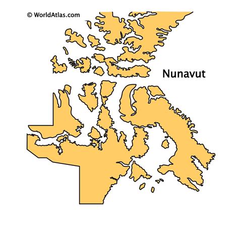 Nunavut Map