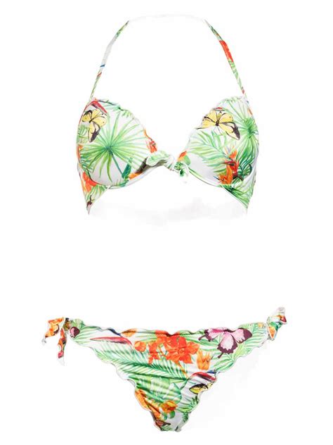 Costume Bikini Fantasia Fiori Sunny Beach Albos Underwear Shop Online Intimo