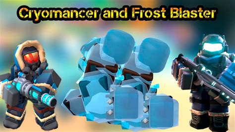 Cryomancer And Frost Blaster Roblox Tower Defense Simulator Youtube