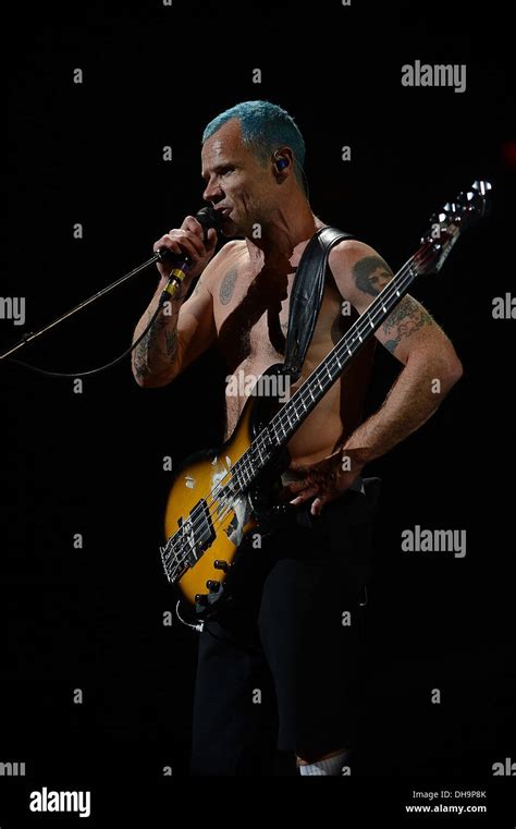 Flea Aka Michael Balzary Red Hot Chili Peppers Performing Live At Bank Atlantic Center Sunrise