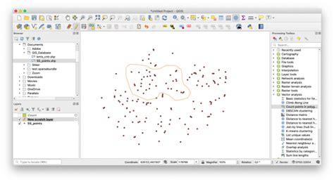 How To Count Points In A Polygon Using Qgis Gis Tutorial