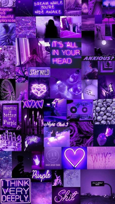 Purple Iphone Neon Dark Purple Aesthetic Novocom Top Aesthetic Vsco