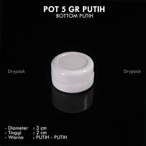 Jual Pot Cream Gr Putih Putih Shopee Indonesia