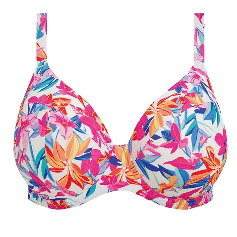 Elomi Swim Savaneta Underwired Plunge Bikini Top