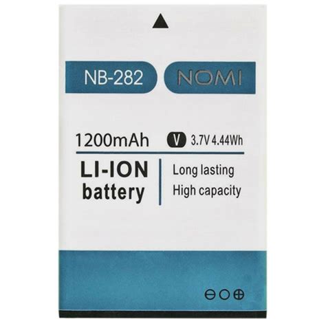 Аккумулятор Nomi NB-282/ i282, батарея для Nomi