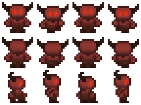 Demon Sprite Sheet by StudioFallen on DeviantArt