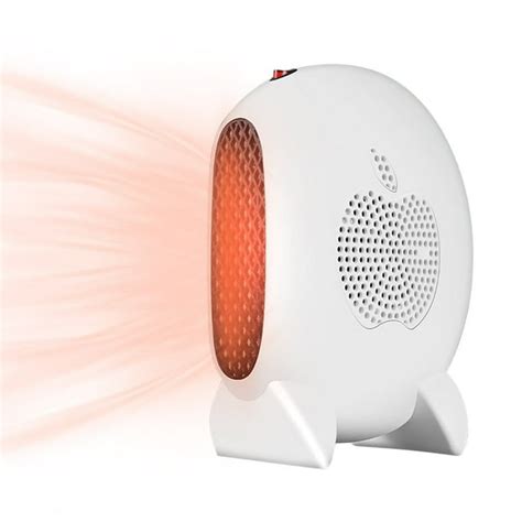 Compact And Portable Space Heater Mini Desk Fan Heater For Personal