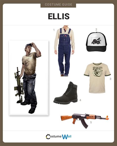 Dress Like Ellis Costume | Halloween and Cosplay Guides