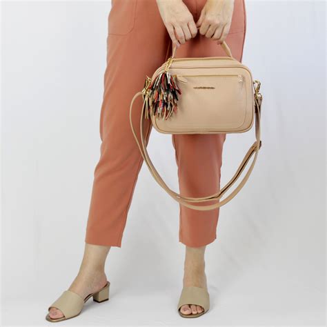 Bolsa De Couro Nude Al A Transversal