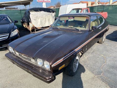 1976 Mercury Capri Coupe Brown RWD Automatic Ghia For Sale