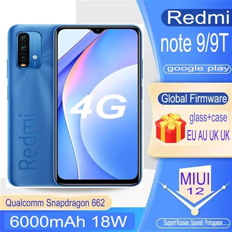 Redmi Nota T G Celular Smartphone Xiaomi Gb Gb Mah Bateria