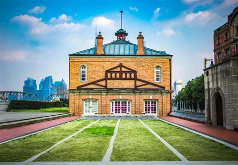 Léglise Dans La Ville De Shanghai En Chine Photo Gratuite