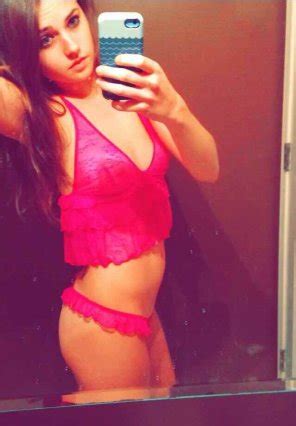 Gorgeous Amateur In Pink Lingerie Porn Pic