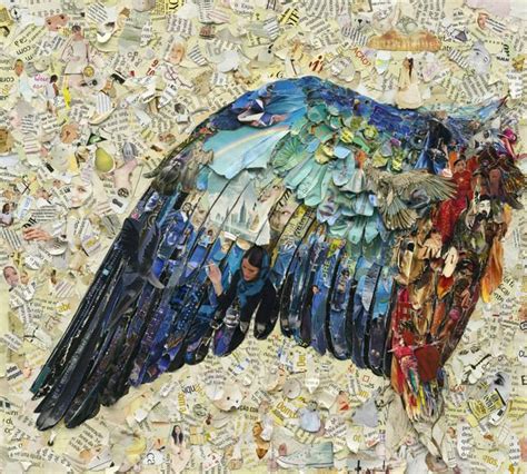 Vik Muniz Wing of a Blue Roller after Albrecht Dürer Pictures of