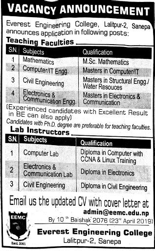 Job Vacancy For Civil Engineer In Nepal Job Retro