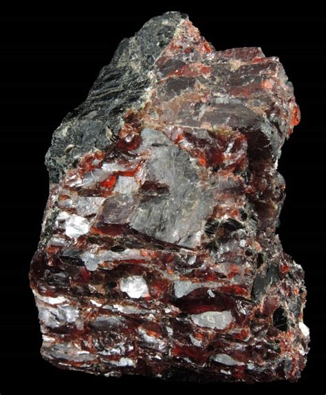 Photographs Of Mineral No 72878 Almandine Garnet From Barton Mine