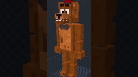 eu fiz  freddy  fnaf  minecraft minecraft