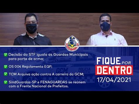 Fique Por Dentro Sindguardas Sp Programa Youtube