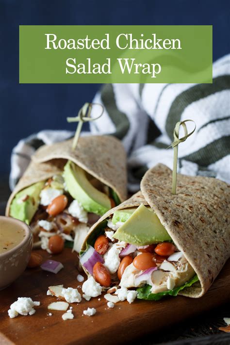 Roasted Chicken Salad Wrap - Flatoutbread