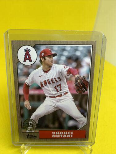 Shohei Ohtani Gold 87tb 50 Prices 2022 Topps 1987 Series 2