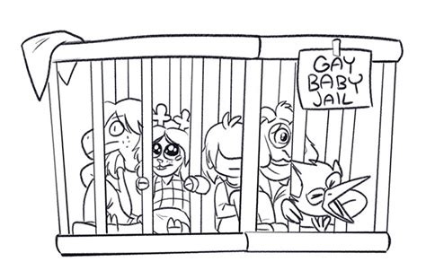 Lynx S Art And Comics Noelle Getting Locked In Gay Baby Jail