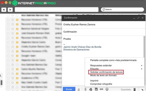 Usar Confirmaciones De Lectura En Gmail Gu A Paso A Paso