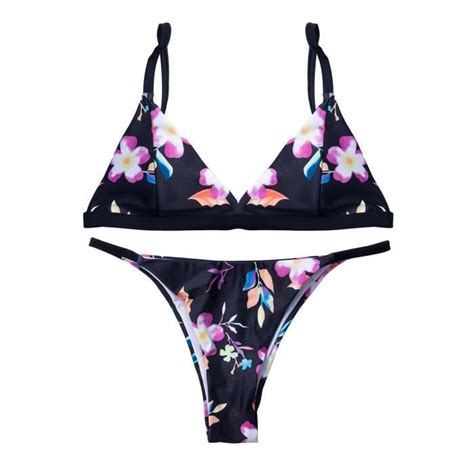 Maillot De Bain Hirigin Dessin Anim Imprim Sexy Bikini Ensemble Femmes Maillots De Bain