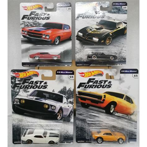 Hot Wheels Fast Furious Mile Muscle Lot Of Shopee Malaysia