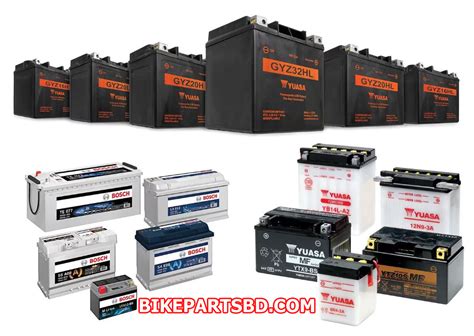 Motorcycle Batteries - BikePartsBD