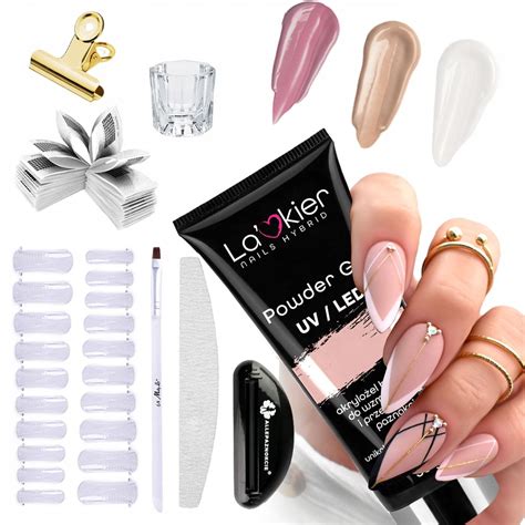 Zestaw Akrylo El Buduj Cy La Kier Gel Nude Ml Erli Pl