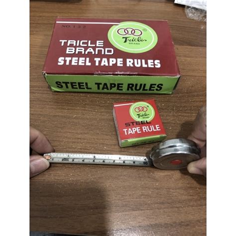 jual meteran bulat stainless  meter meteran tarik mtr meter bulat