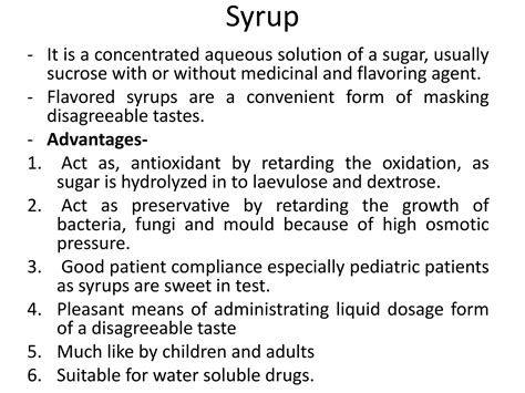 Monophasic Liquid Dosage Form Ppt PPT