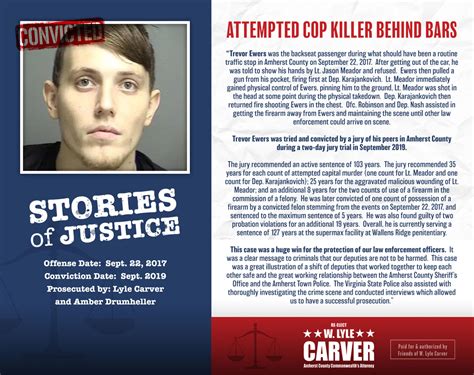 Stories of Justice – Lyle Carver Campaign