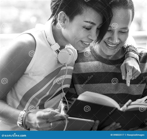 LGBT Lesbian Couple Moments Happiness Concept Stock Image Image Of Female Happiness 89802517