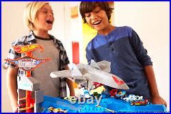 Car Track Set Hot Wheels Track Set Scale Toy Cars Feet Tall Garage Motorized Gorilla