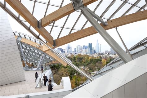 Frank Gehry Exhibition At Fondation Louis Vuitton Iucn Water