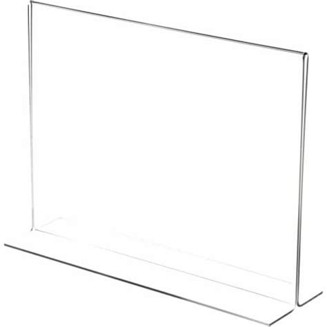 Plymor Clear Acrylic Sign Display Literature Holder Bottom Load 12