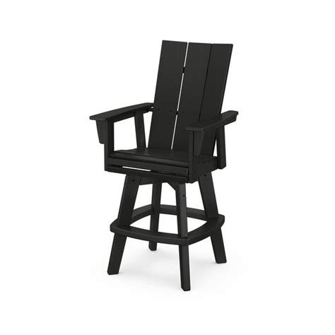 POLYWOOD® Swivel 29.25" Patio Bar Stool | Wayfair