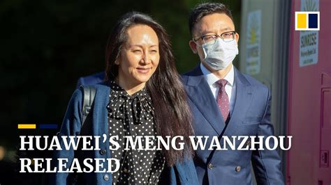 Meng Wanzhou Returns To China And Canadians Freed After Us Court