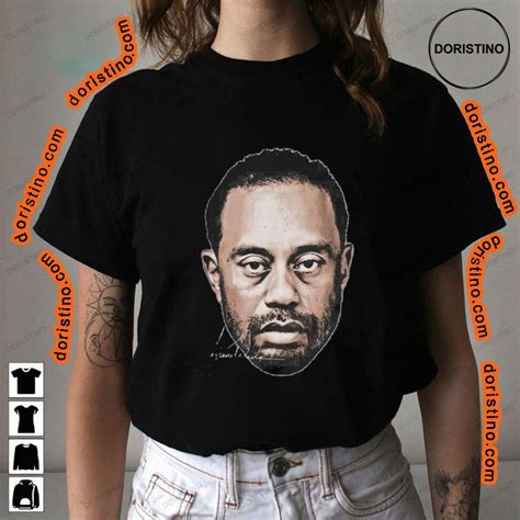 Tiger Woods Mugshot Tshirt