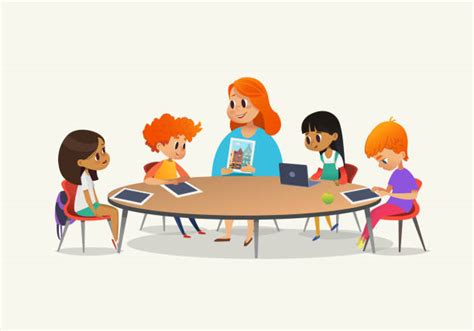 teacher clipart stock illustrations royalty  vector